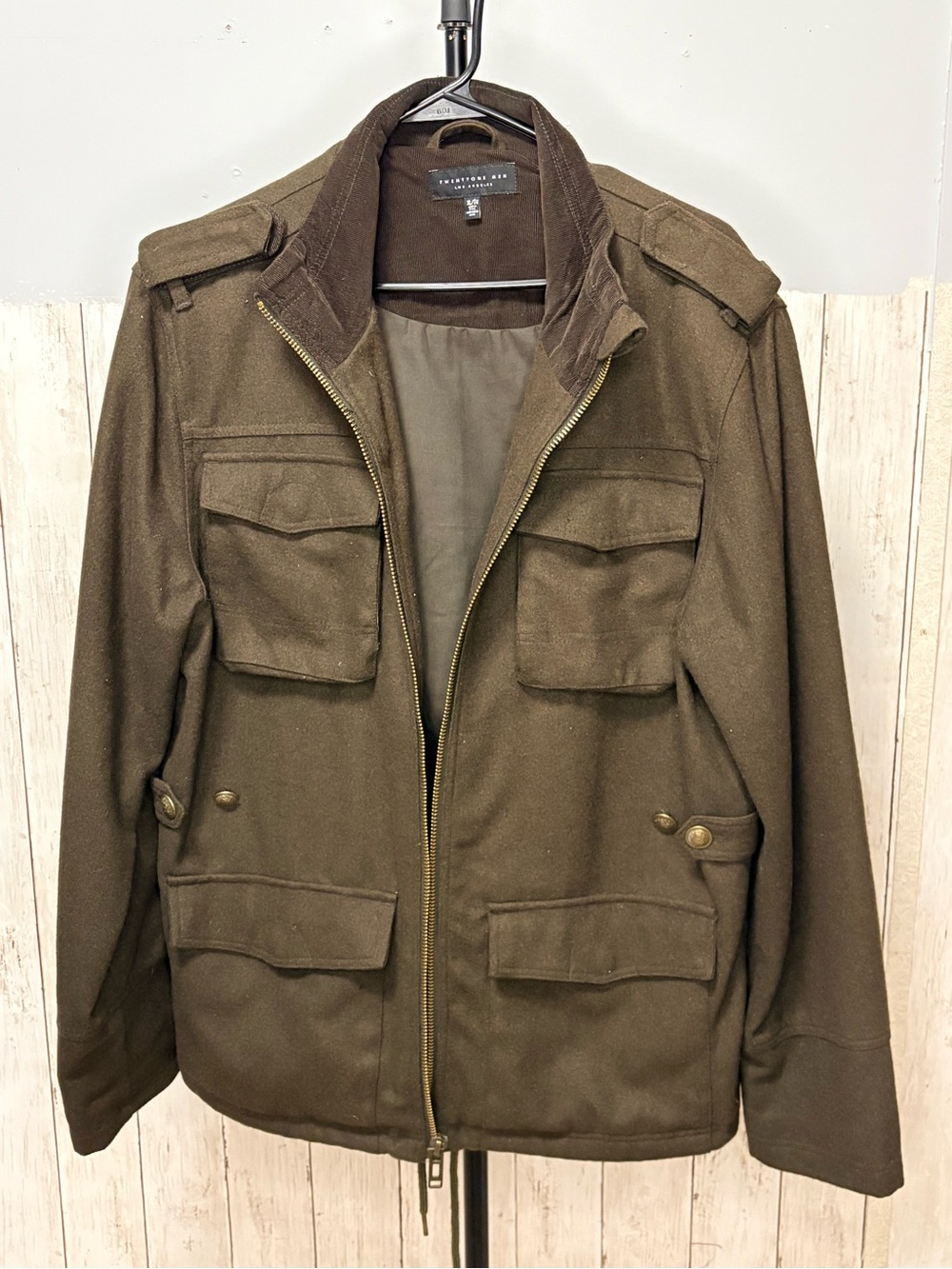 Men's Dark Olive Green Field Jacket